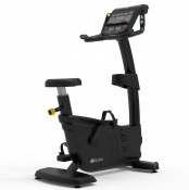 Motionscykel Impulse RU700 Black med upprätt ram, styre och sadel i svart utförande, sedd från sidan