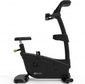 Motionscykel Impulse RU700 Black sedd från sidan med upprätt styre, justerbar sadel och kompakt form