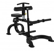 Impulse Seated Calf Black IT7005 – plate loaded seated calf raise maskin i svart utförande.