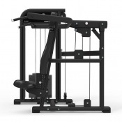 Seated Shoulder Press snett bakifrån