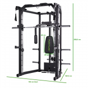 Tunturi SM80 Full Smith multigym med Smithmaskin för hemmagym