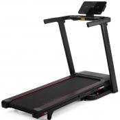 Gymstick GT3.0 löpband med svart ram, plan löpyta och uppfällbart handtag, visat fristående