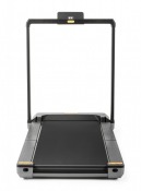 Gymstick WalkingPad Elite gåband sedd framifrån med centrerad stödram och kompakt form