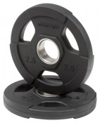 68-50712-250 viktskiva 2,5 kg - 50 mm viktskivor i PU - luktfria vikter