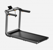 Kingsmith WalkingPad X218 gåband med uppfällbart handtag, bred löpyta och svart ram, visat fristående