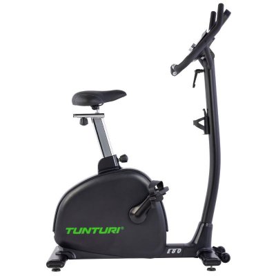 Tunturi E80 Endurance motionscykel med upprätt sittposition, stabil ram och justerbart styre i svart utförande