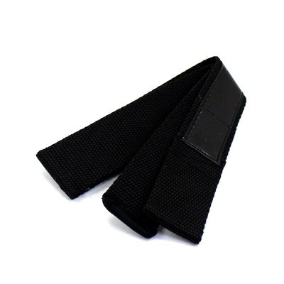 Master fitness dragrem i läder - svart med stängd ögla. Köp den hos hefitness.se, Sveriges bäst rankade leverantör av träningsut