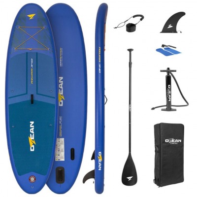 Ozean Azura 340 SUP-bräda med paddel, pump, leash och bärväska