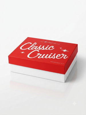 Schwinn Classic Cruiser Accessory Kit röd presentkartong cykeltillbehör