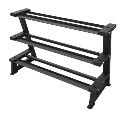 Kettlebell Ställ 3-plan – stabil förvaring för kettlebells i gym och hemmagym