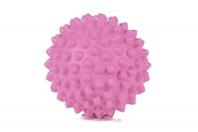 Emotion Massage Ball 9,5 cm i rosa med noppig yta