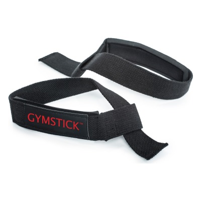 Lifting Straps With Padding – lyftremmar med vadderade partier och justerbara öglor i svart material.