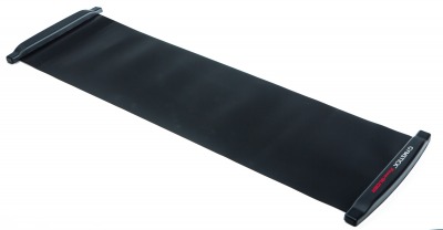 Powerslider Pro 230 cm, svart glidmatta med ändstopp