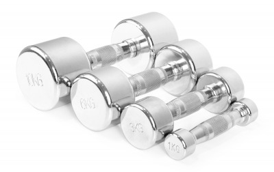 Pro Chrome Dumbbells