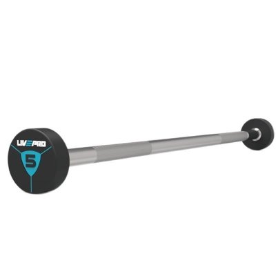 Livepro Urethane Barbell 25 kg – Fast skivstång