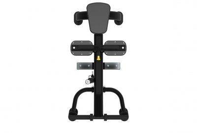 Impulse Seated Calf Black IT7005 – seated calf raise maskin för viktskivor, framifrån.