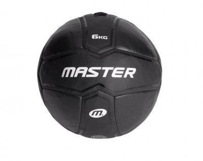 LX Wallball med svart, rund bollform och vit logotyp, fristående mot vit bakgrund.