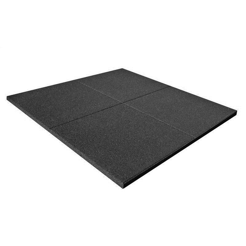 Gymplatta Gummi 100x100 cm (PRODUKT: 100x100 cm / 2 cm - Minsta best. 9 st)