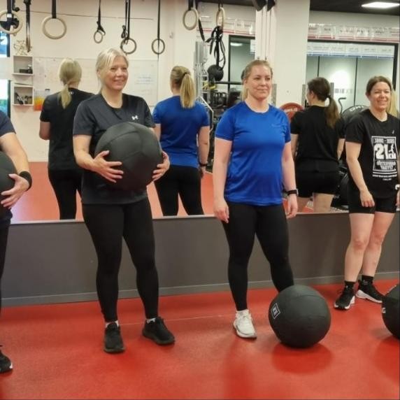 Gruppträning med personlig tränare hos Positiv Träningsstudio